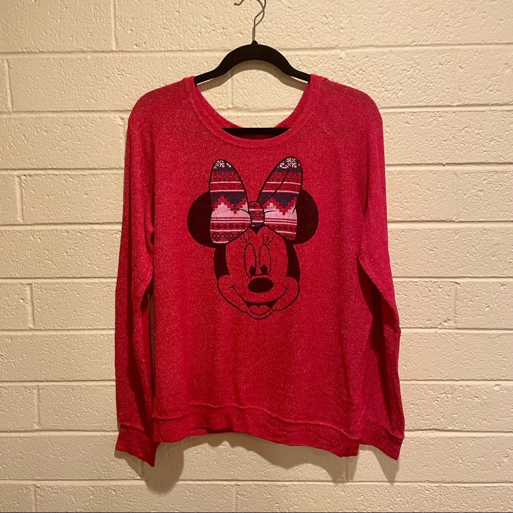 Minnie Mouse Women’s Long Sleeve Shirt | Disney Parks